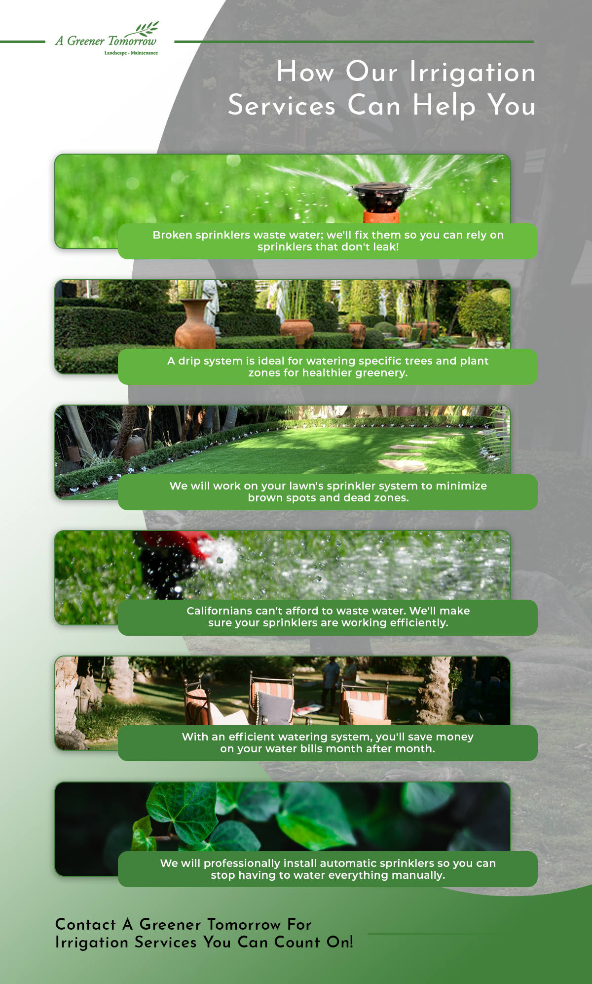 Irrigation Keep Your Los Angeles Yard Looking Lush A Greener Tomorrow