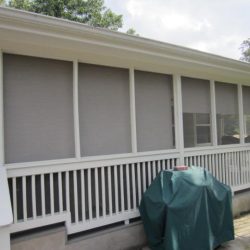 Outdoor Patio Roller Sun Shades - Austin Shade Team