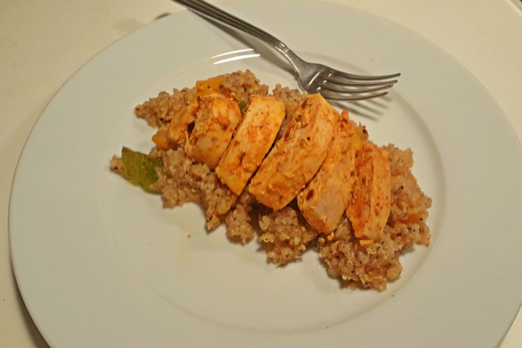 Cajun Spiced Chicken with Quinoa