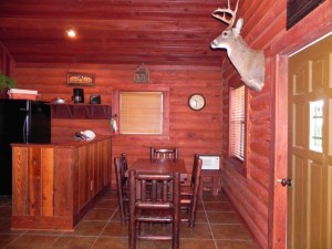 Bayou Log Cabins Are Well Decorated On The Inside