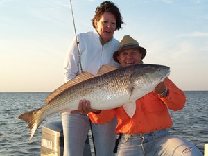 Bull Red Charters At Bayou Log Cabins 