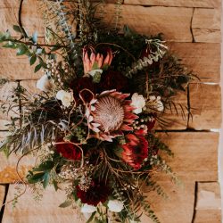 Stunning colors by Bliss Wedding Florist.