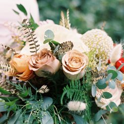Gorgeous blooms for this bridal bouquet.
