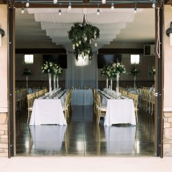 A beautiful reception setting in Fort Collins.