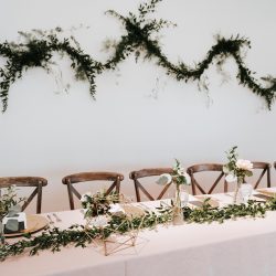 Gorgeous Head Table Setting By Bliss
