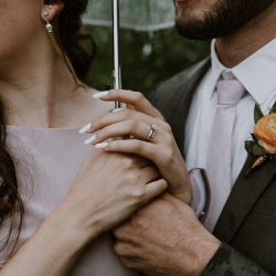 A gorgeous couple.