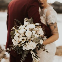 A stunning Northern Colorado Bridal Bouquet.