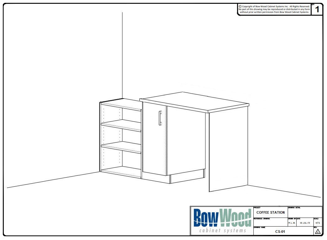 Reception Desk | Washroom Vanity | Custom Millwork | Bow Wood Cabinet ...