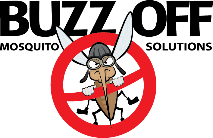 Buzz Off Mosquito Solutions logo in Wisconsin
