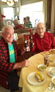 Seniors Making News: Old School Charger Fan Meets Original Charger Hero