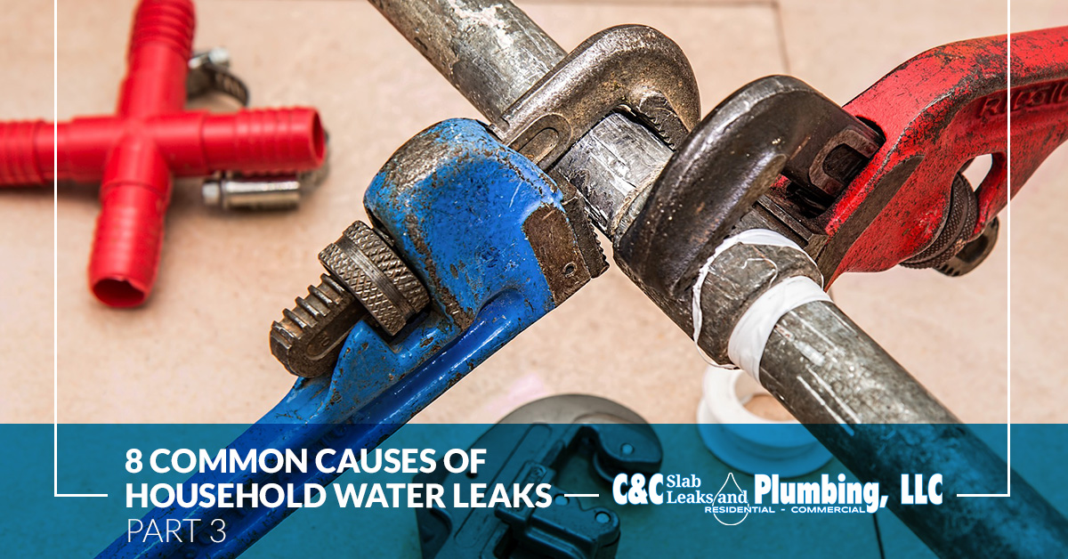 Dallas' Trusted Water Leak Experts are at C & C Slab Leak and Plumbing