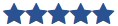 5 star rating