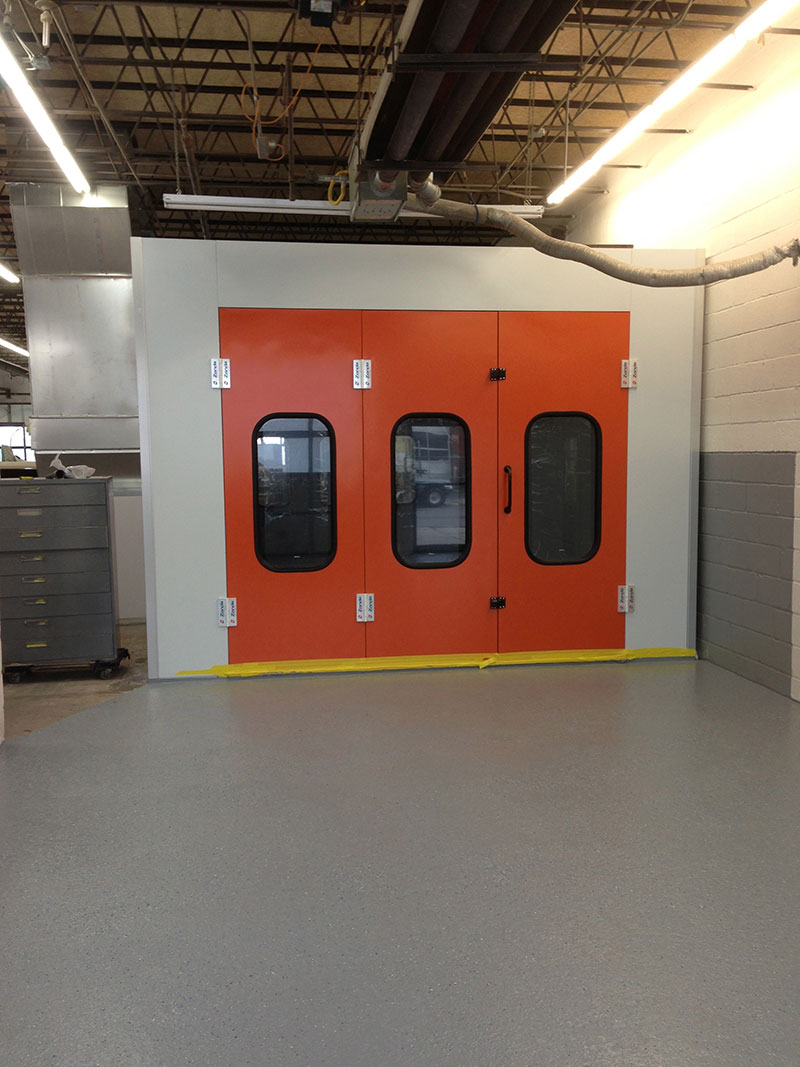 Zhongda Learn About Zhongda Custom Auto Spray Booths! Centerline
