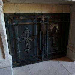 Gallery - Fireplace Door | Iron Fireplace | Custom Fireplace Doors - Centuries Ago Check out our gallery of custom fireplace doors. If you