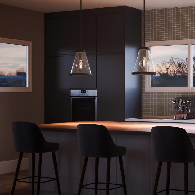 matte black pendant lights