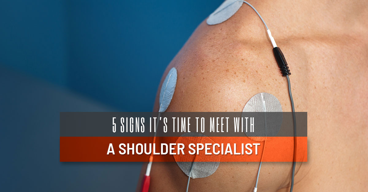 Columbus Shoulder Specialist 5 Signs It's Time To Meet With A Shoulder