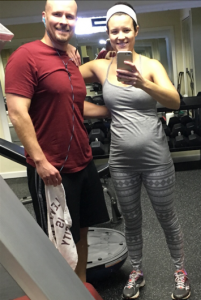 If you are wondering, yes - that's a baby bump! We are expecting our 1st!