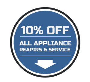 10% OFF ALL APPLIANCE REPAIRS &amp; SERVICE!