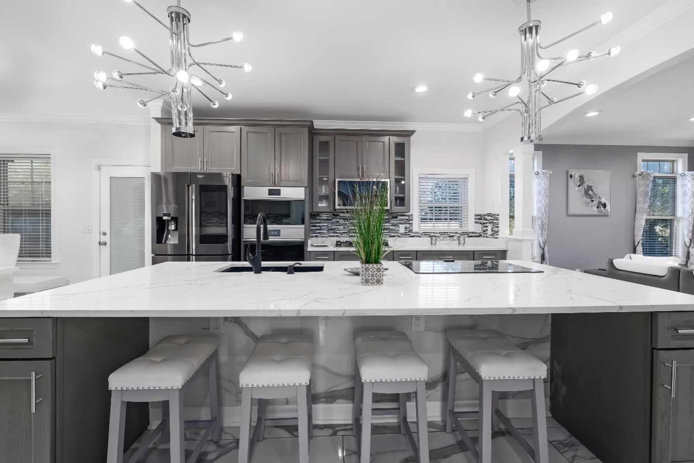 A trendy kitchen in Washington.