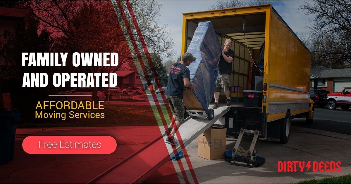 Moving Companies Fort Collins Dirty Deeds Fort Collins Movers