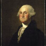 George Washington by Gilbert Stuart, oil on canvas, 1796.