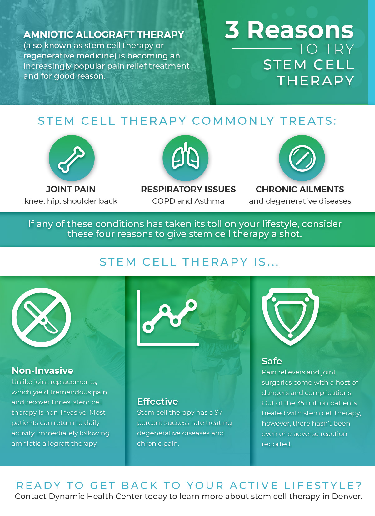 Stem Cell Regeneration Therapy - Colorado Family Orthopaedics