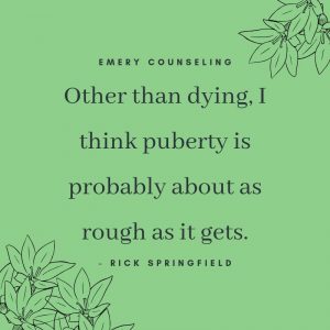Emery Counseling Puberty Tips Bree Emery
