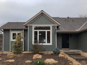 EDCO: Willow & Sage (https://www.edcoproducts.com/inspiration.html?f.product=siding&f.building=single&mi.id=etx-willows6-sagev12-01-1)Board and Batten Metal Siding