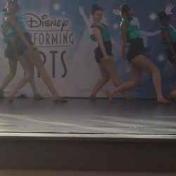 Students dancing at Disney