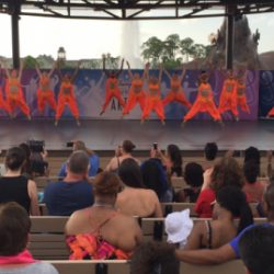 Group of dancers at Disneyland