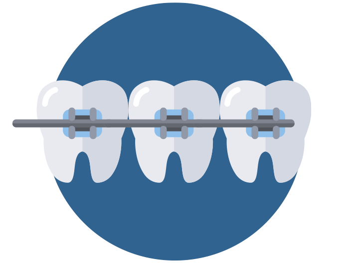 MISPLACED OR POKING ARCHWIRE, BRACKET, OR TIE