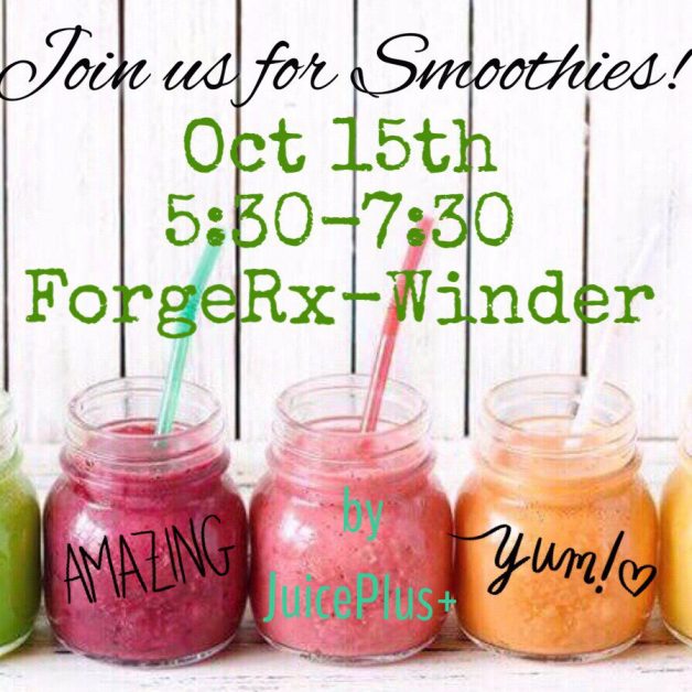 Smoothie Party at in Winder! RX