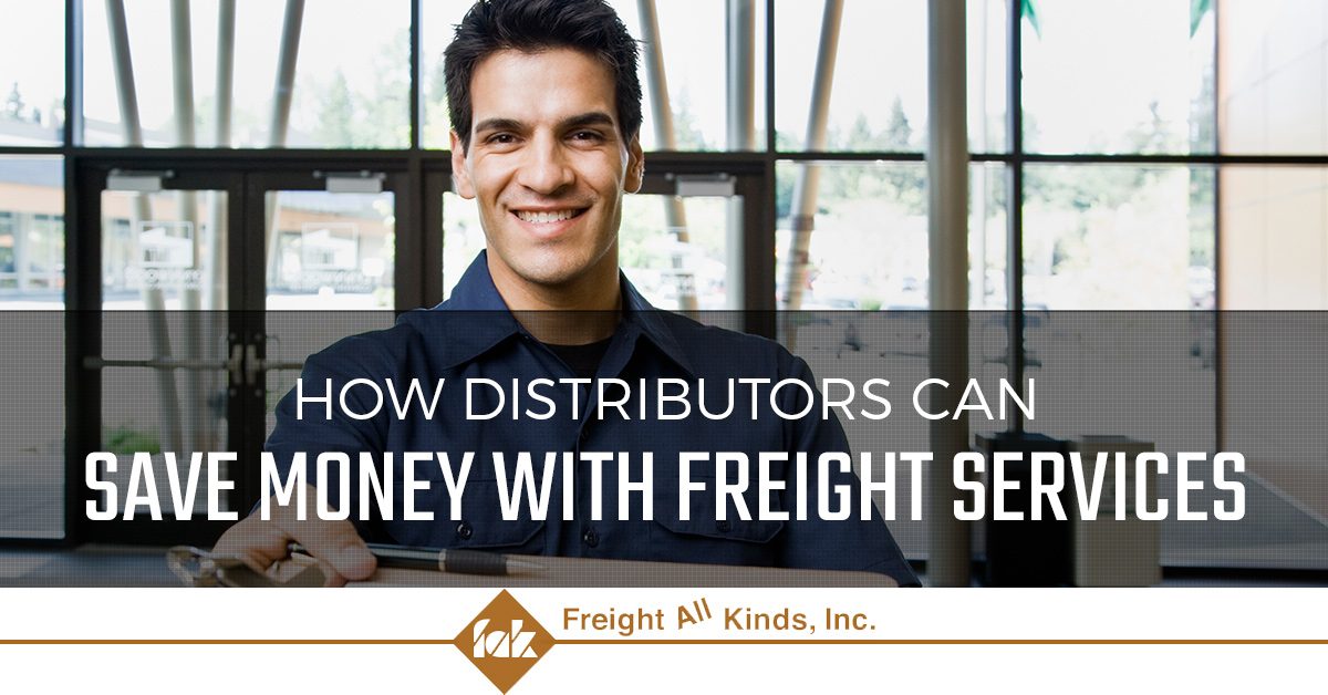 Freight Shipping How Distributors Can Save Money With Freight Services