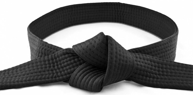 karate belt black
