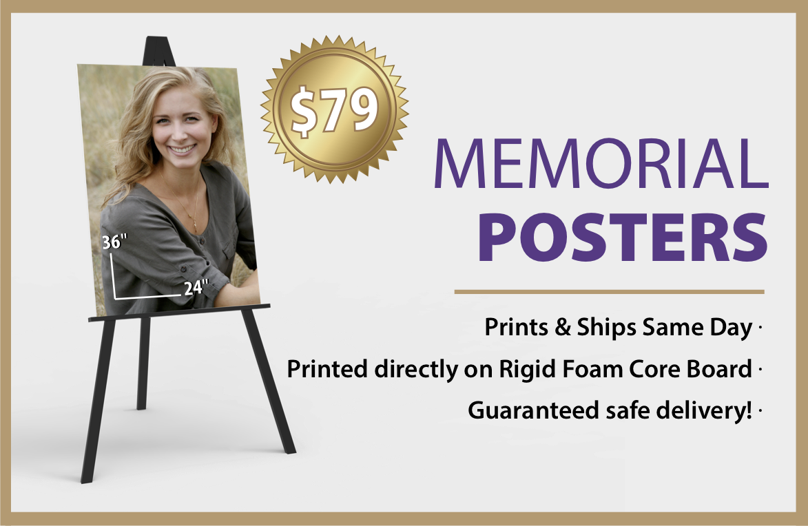 funeralprints com custom funeral memorial service obituary printing