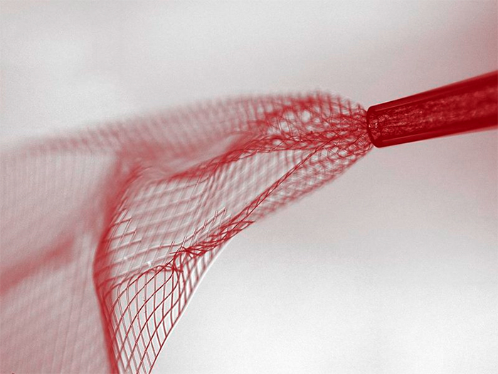 Injecting a neural lace through a syringe