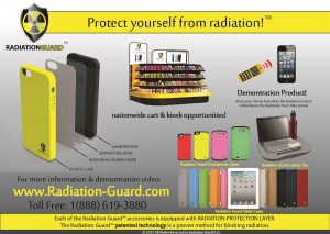 A new product design for a radiation guarding case