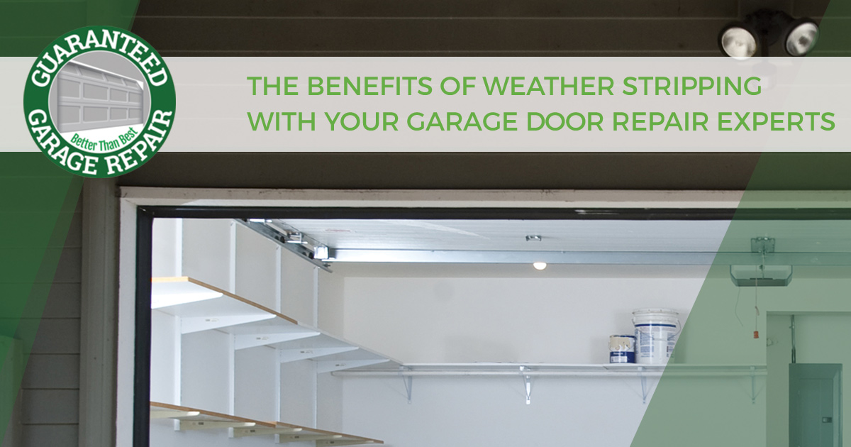 Port St. Lucie Garage Door Repair The Value Of Weather Stripping