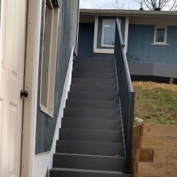 new Trex staircase