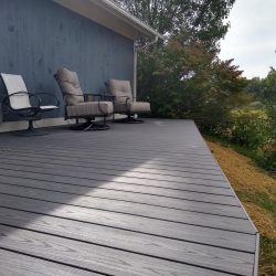new composite Trex decking
