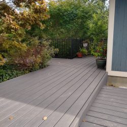 new composite Trex decking
