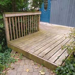 old platform deck
