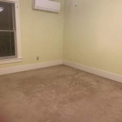 carpeted floor