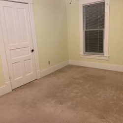 carpeted floor