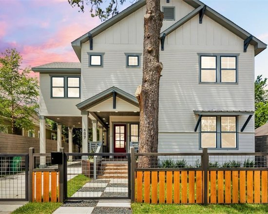 Houston Custom Home Craftsman (Heights)