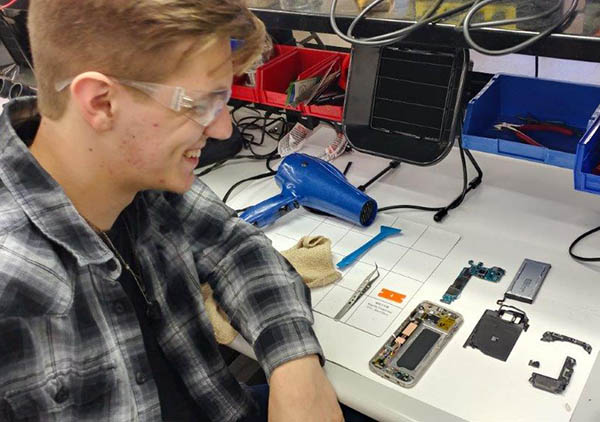cell phone repair technician