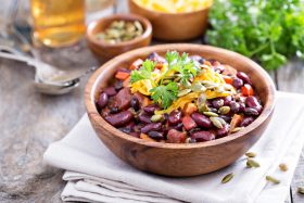 Small Bowl of Healthy Beans