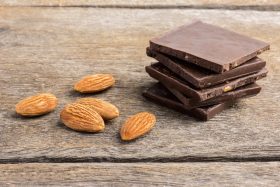 Magnesium-Rich Chocolate and Almonds