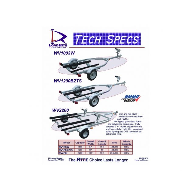 Jet Ski Trailers In Canada Shop Quality Trailers