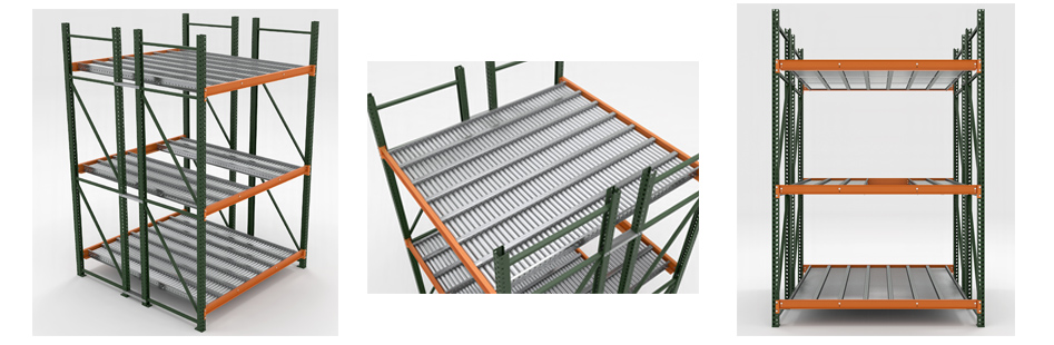 Keg Flow Rack Illustration Mallard Manufacturing